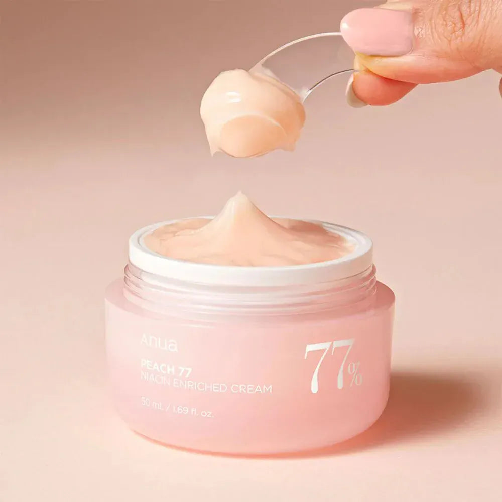 Crème Éclat à 77 % de Pêche et Niacinamide
