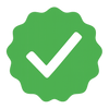 Check blanche fond vert