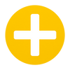 Plus blanc fond jaune