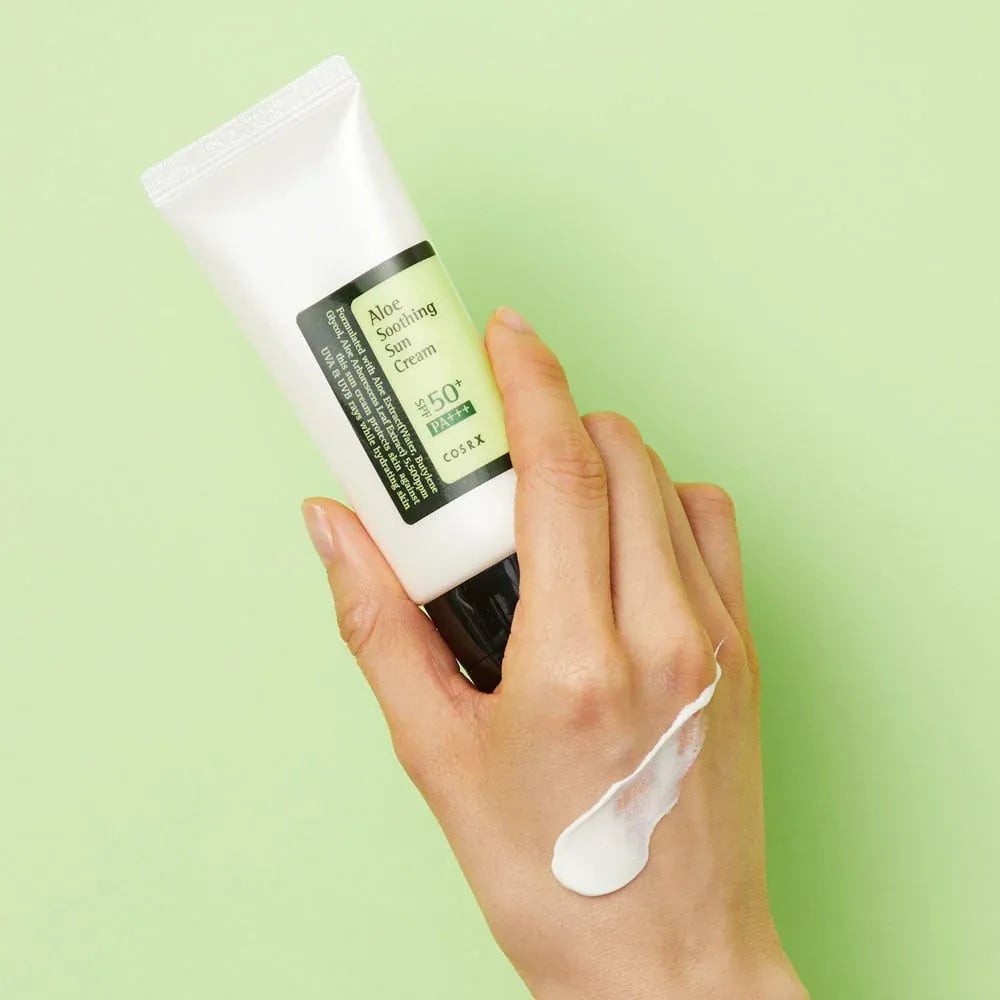 Crème Solaire Apaisante à l’Aloe vera SPF 50+ PA+++