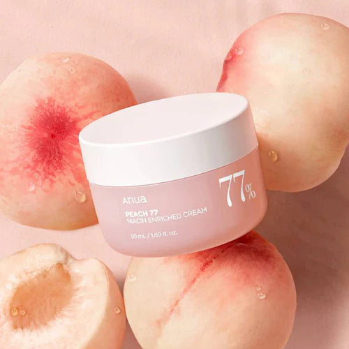 Crème Éclat à 77 % de Pêche et Niacinamide