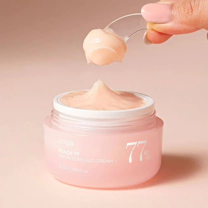 Crème Éclat à 77 % de Pêche et Niacinamide