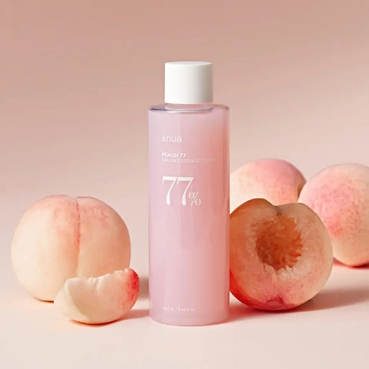 Tonique-essence à 77 % de Pêche et Niacinamide