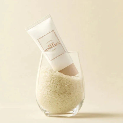 Crème Solaire Minérale au Riz SPF 50+ PA++++