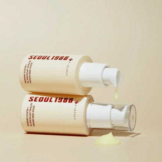 Sérum au rétinal liposomé 2 % et ginseng noir