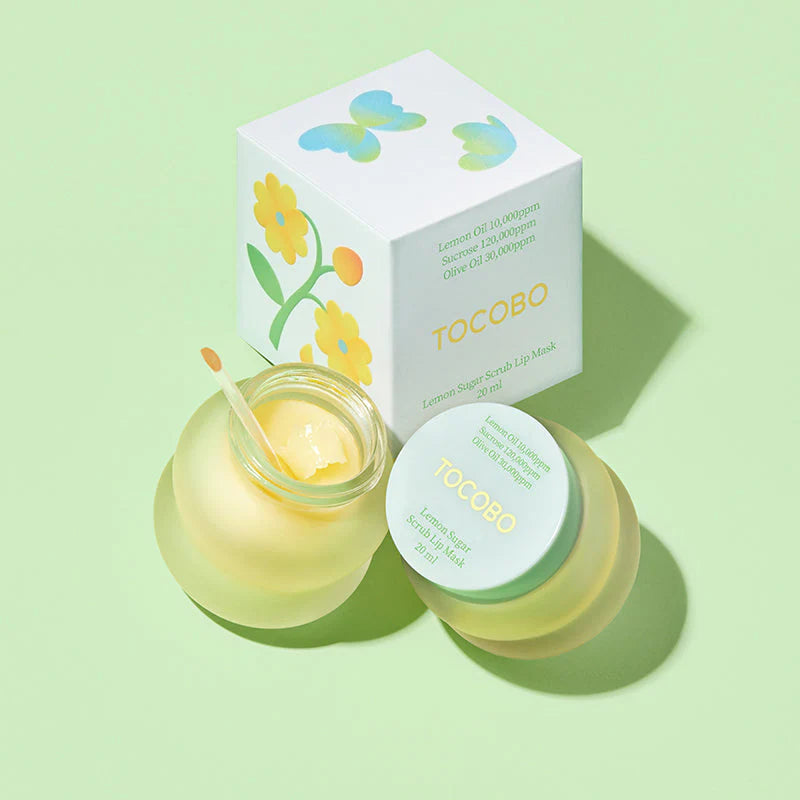Masque Lèvres Gommant au Sucre & Citron