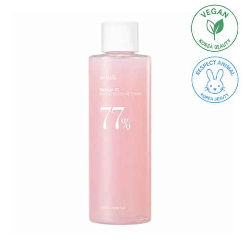 Tonique-essence à 77 % de Pêche et Niacinamide