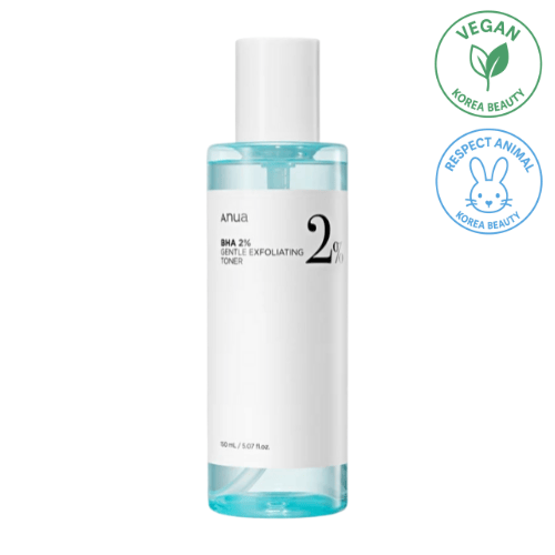 Tonique Exfoliant Doux BHA 2 % à la Feuille de Cœur