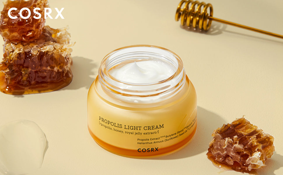 Crème Légère à la Propolis et au Miel