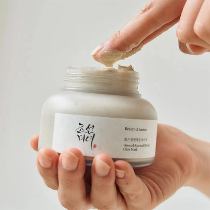 Masque Éclat au Riz Moulu & Miel