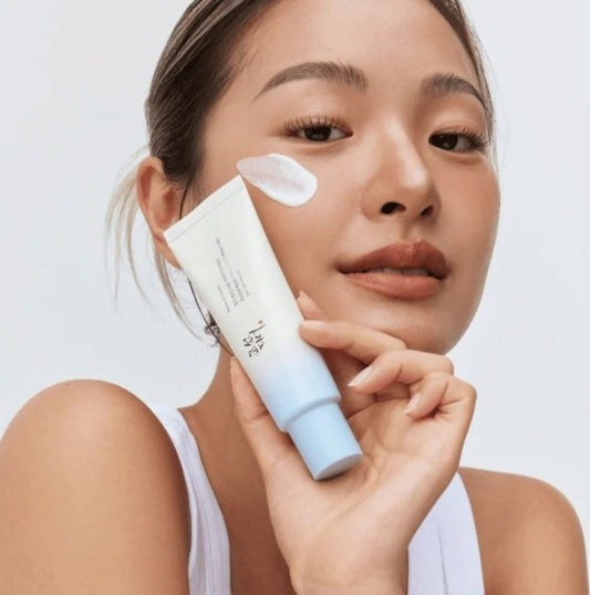 Crème Solaire Aqua-Fresh au Riz & Vitamine B5 SPF 50+ PA++++