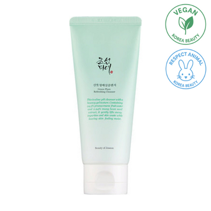 Gel Nettoyant Rafraîchissant à la Prune Verte