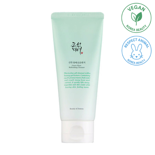 Gel Nettoyant Rafraîchissant à la Prune Verte