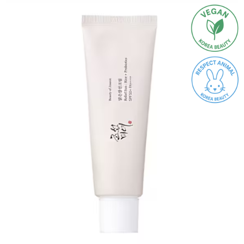 Crème Solaire Apaisante au Riz et Probiotiques SPF50+ PA++++