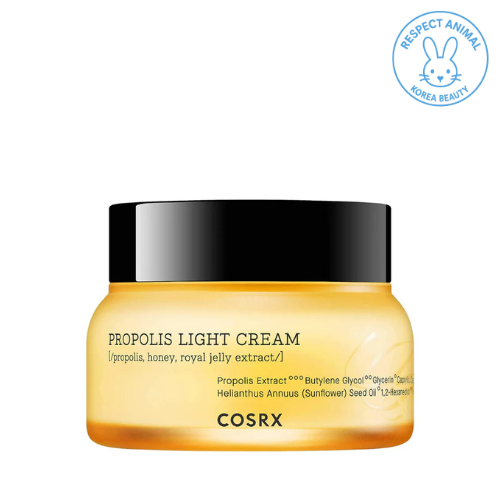 Crème Légère à la Propolis et au Miel