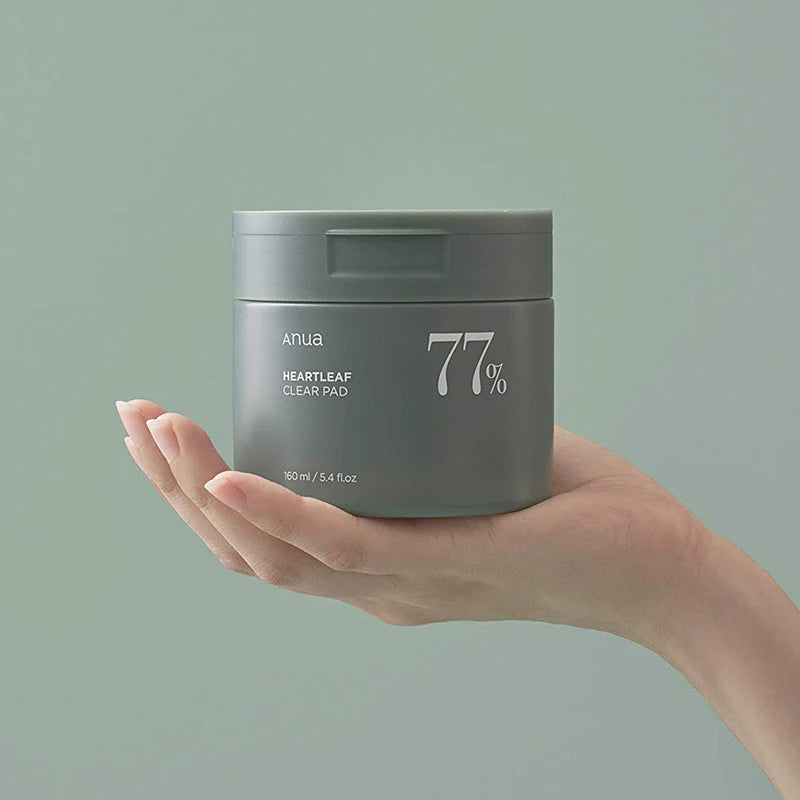 Pads Exfoliants à 77 % de Feuille de Cœur