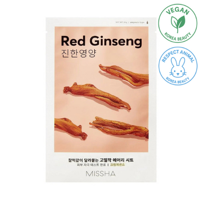 Masque Énergisant au Ginseng Rouge